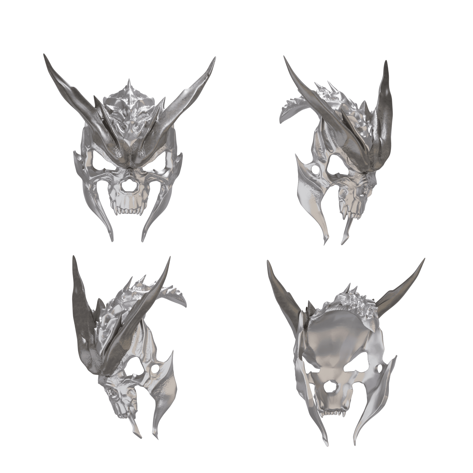 General Shao Mask MK1 3d model