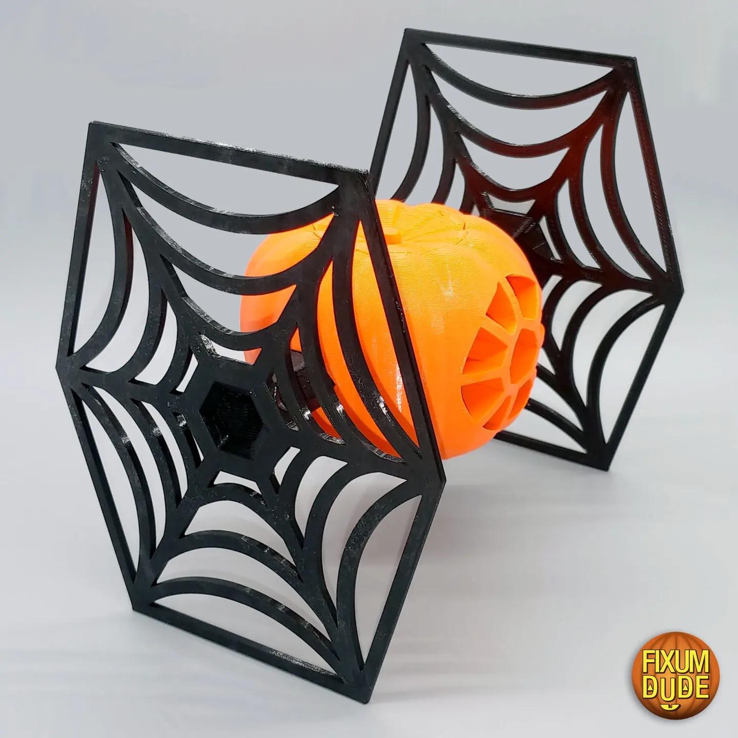 Pumpkin PIE Fighter (Halloween Themed Star Wars TIE Fighter)  3d model