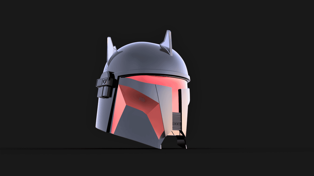 Moff Gideon Mandalorian Helmet 3d model