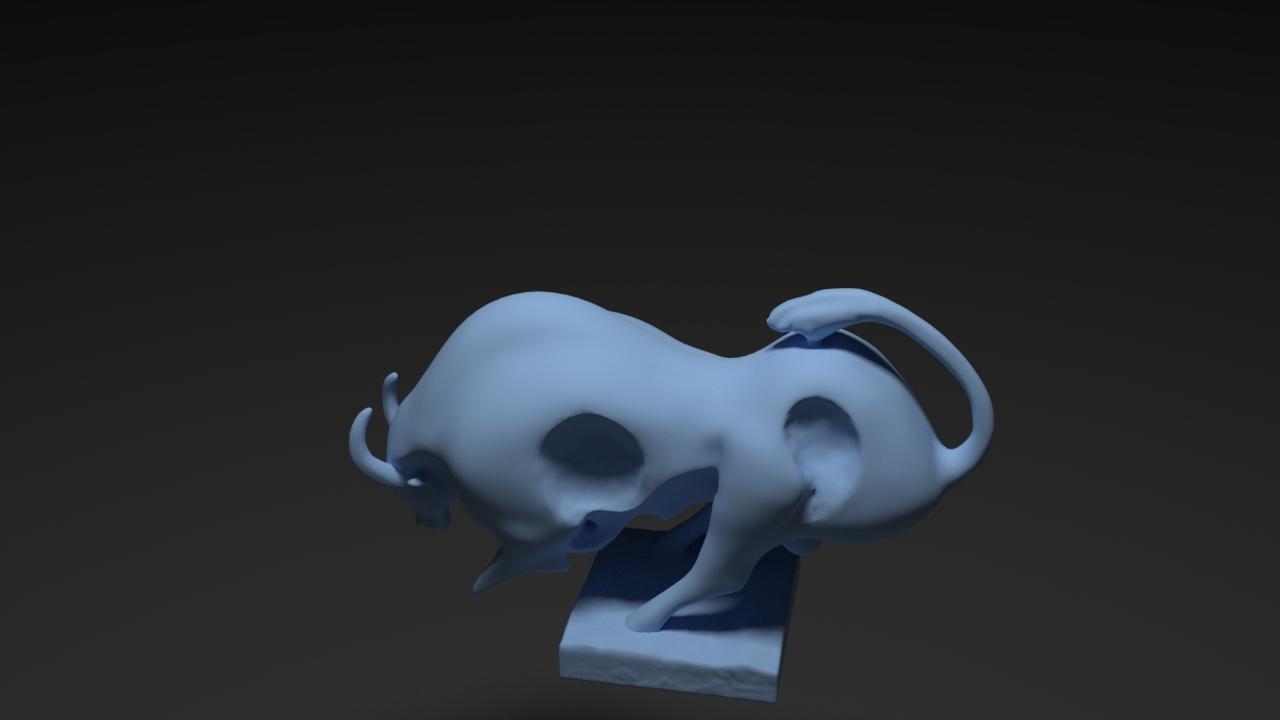 The Bull 3d model