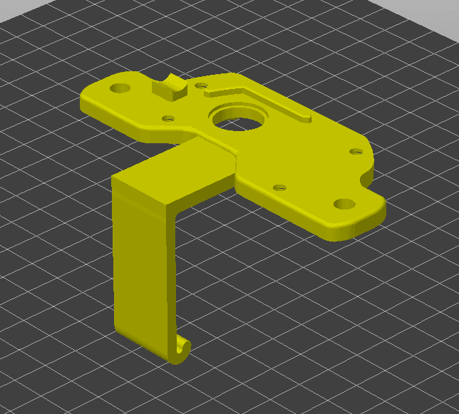 Mobius M4 extruder to Mega Series printers. 3d model