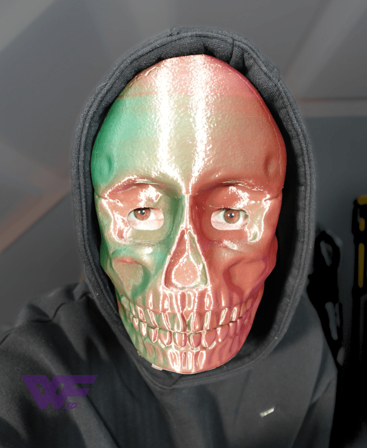 Bone Mask wearable for Halloween / Cosplay 3d model