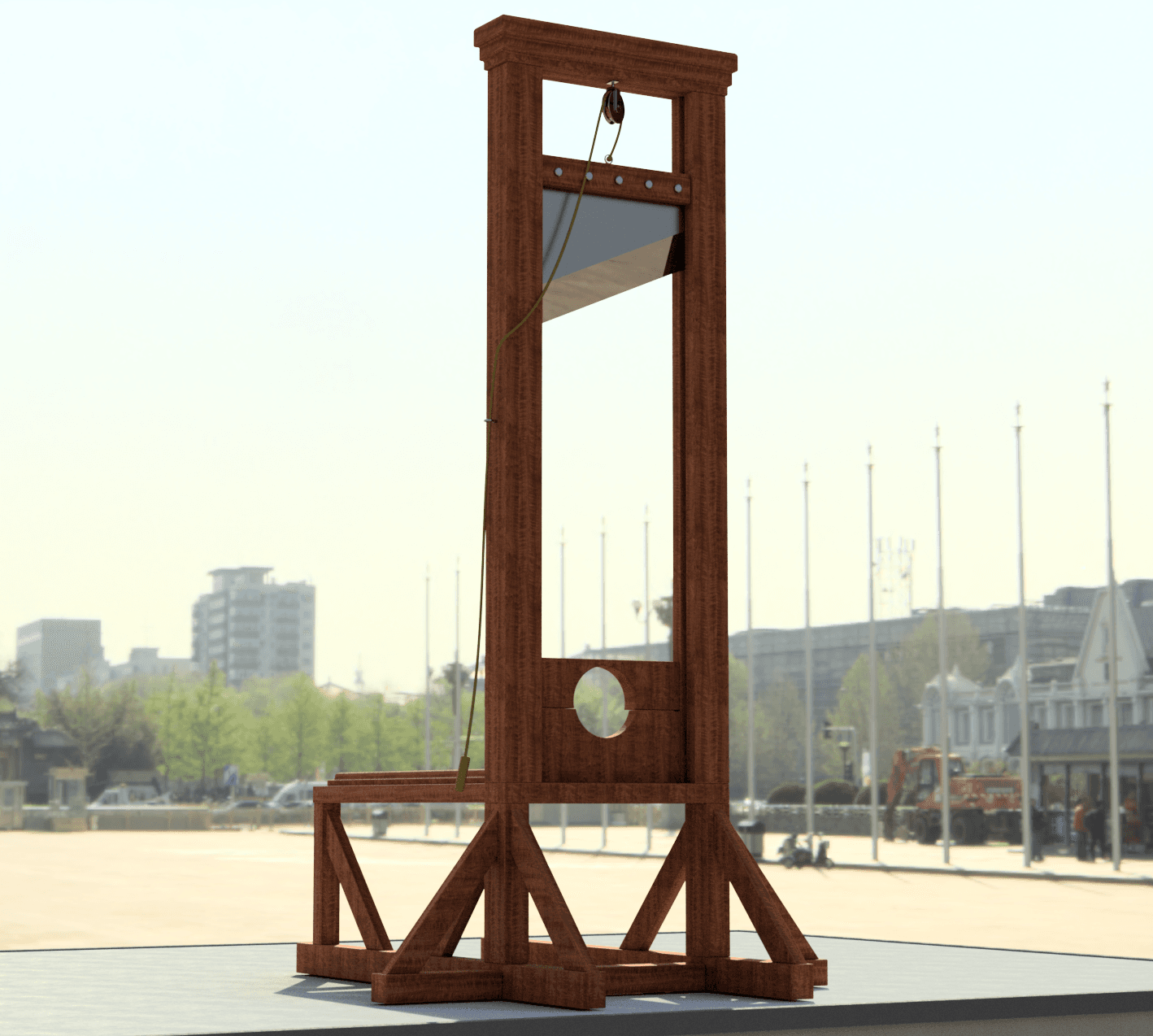 Guillotine 3d model