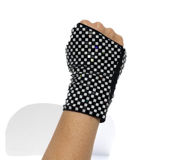 Short fingerless gloves 3d model