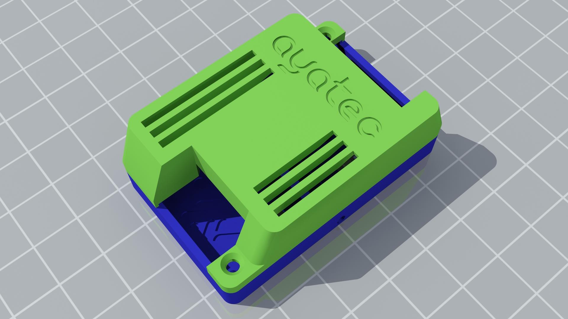 Yunshan HW-622 1-Channel Relay Case ESP8266 40x65 3d model