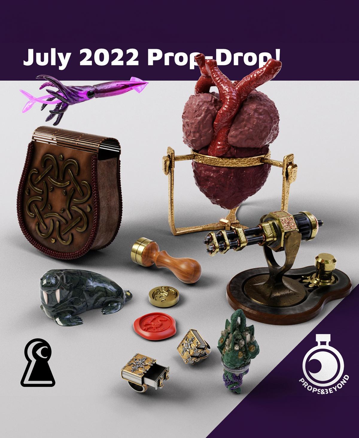 July 2022 Prop Drop - Hide your secrets 3d model