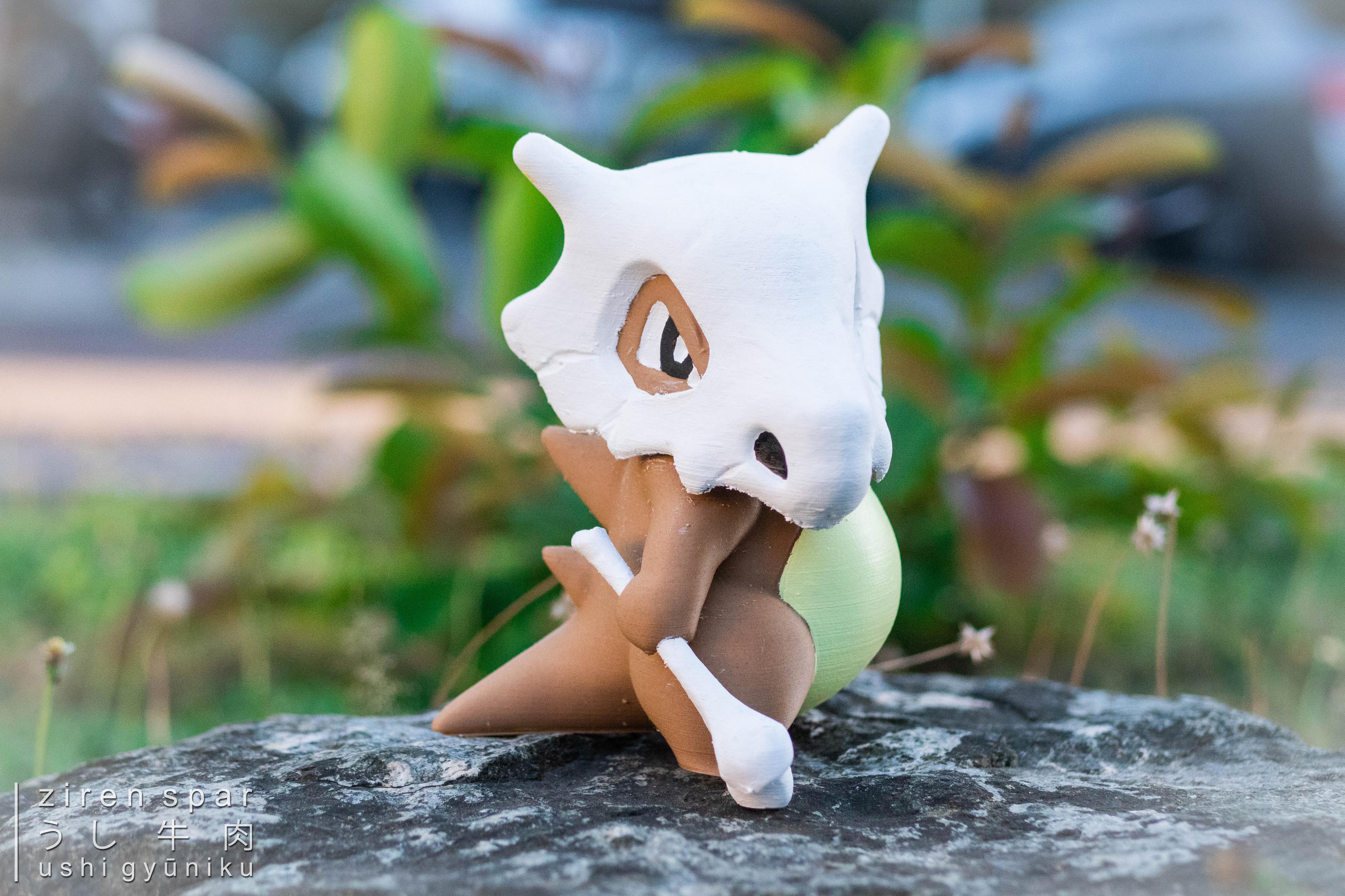 Cubone(Pokémon) - Cubone the lonely pokémon 😥😥😥
🧵 LeoPlas wood PLA
🖨️ cetus3d w/ capricorn tube & diamondback nozzle
📸 gears: niichan 
🧩 assist: touchan & kāchan
🐮 painting & photos by yours truly
#FilamentFebruary - 3d model