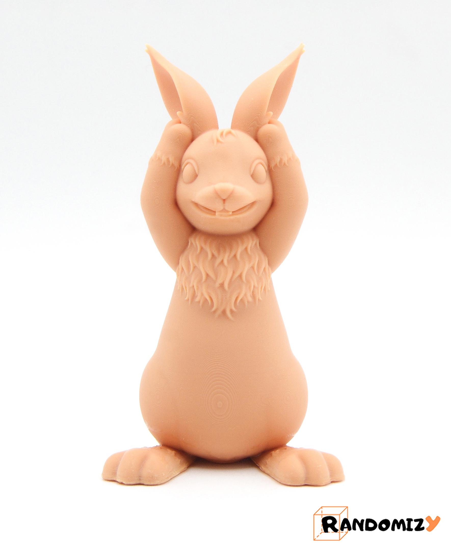 Three Wise Rabbits 3d model