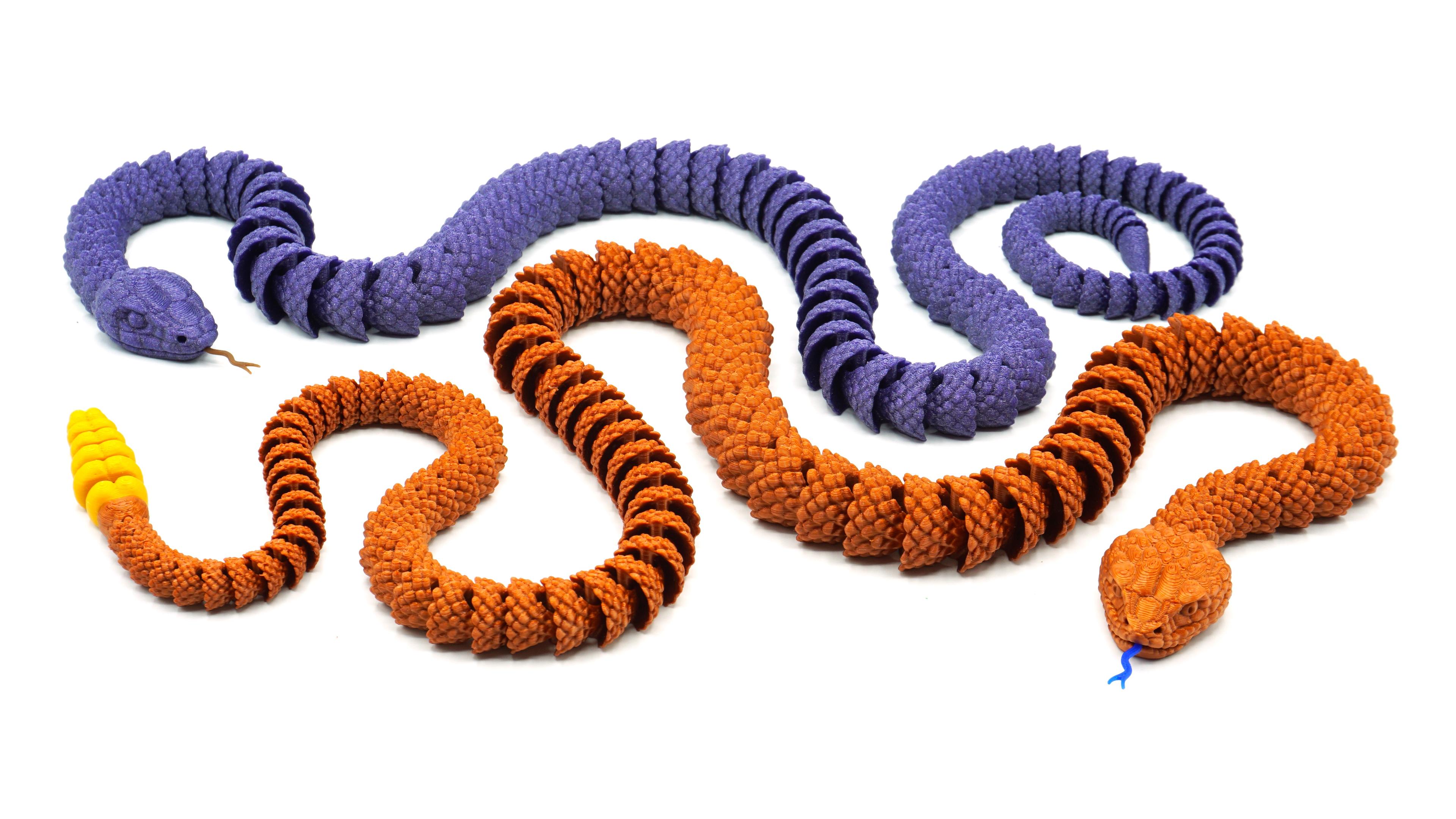 Snake and Rattlesnake 3d model