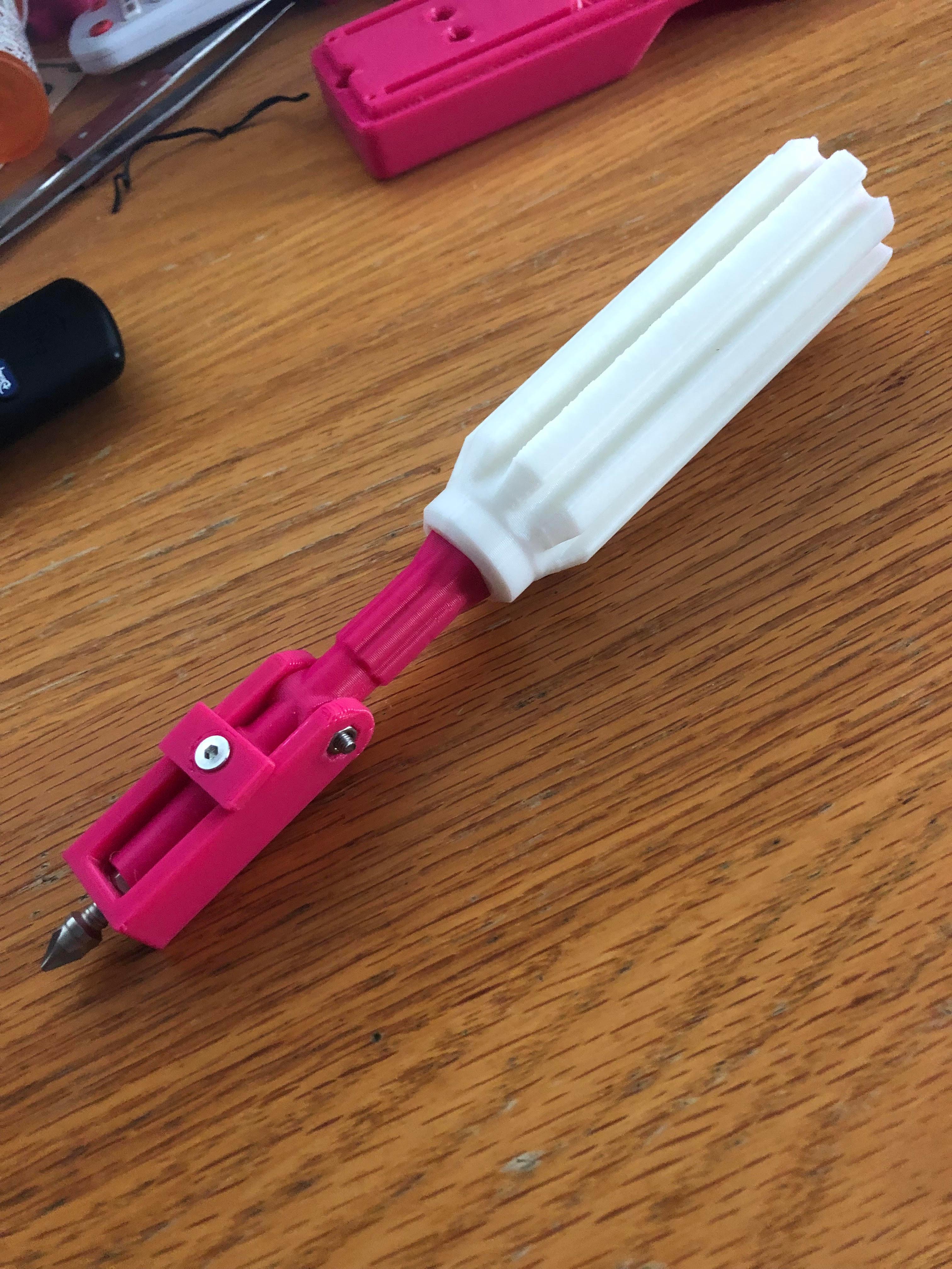 3D Printed Screwdriver (no magnets required!) 3d model