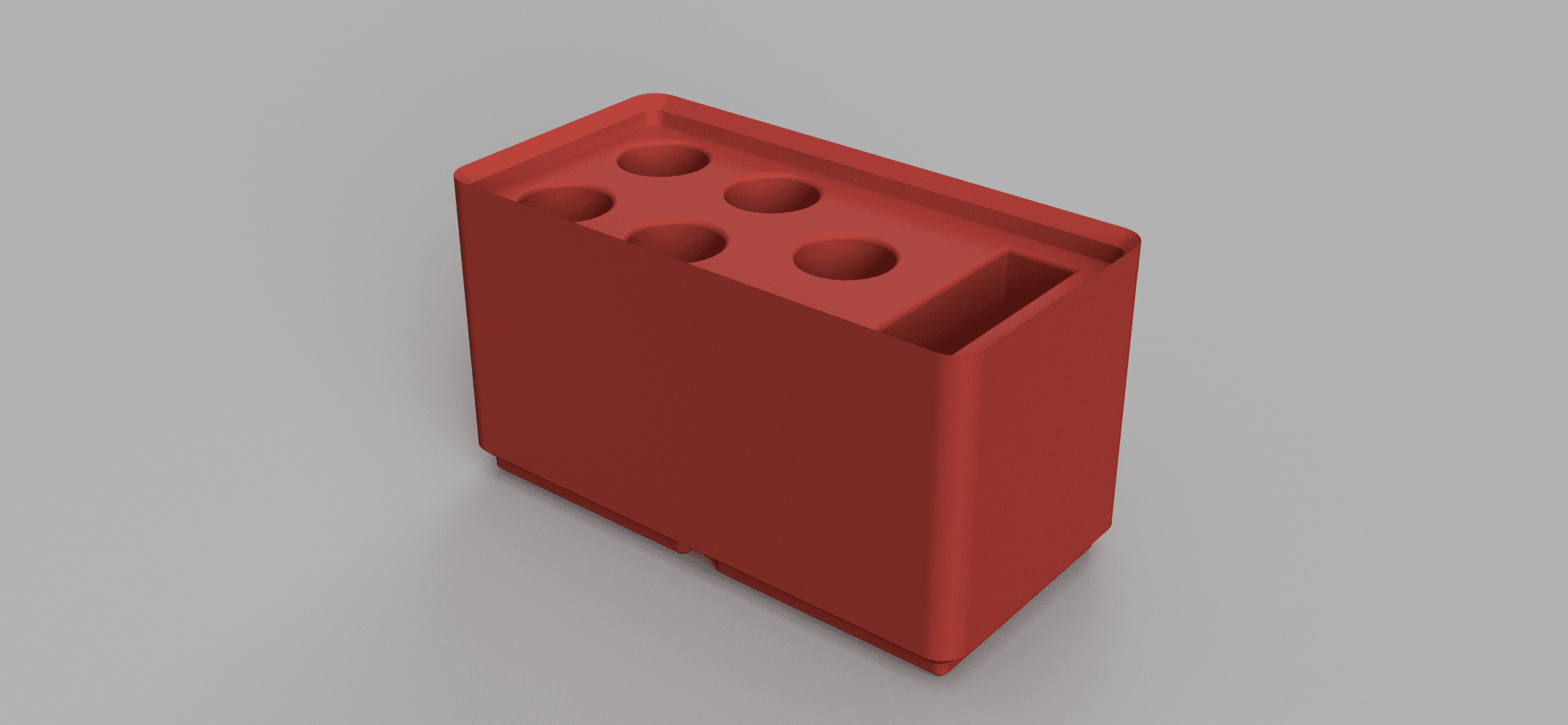 Gridfinity Leatherworking Rivet-Setter Holder 3d model