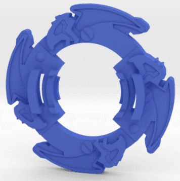 BEYBLADE MASTER DRANZER | COMPLETE | PLASTIC GEN SERIES 3d model