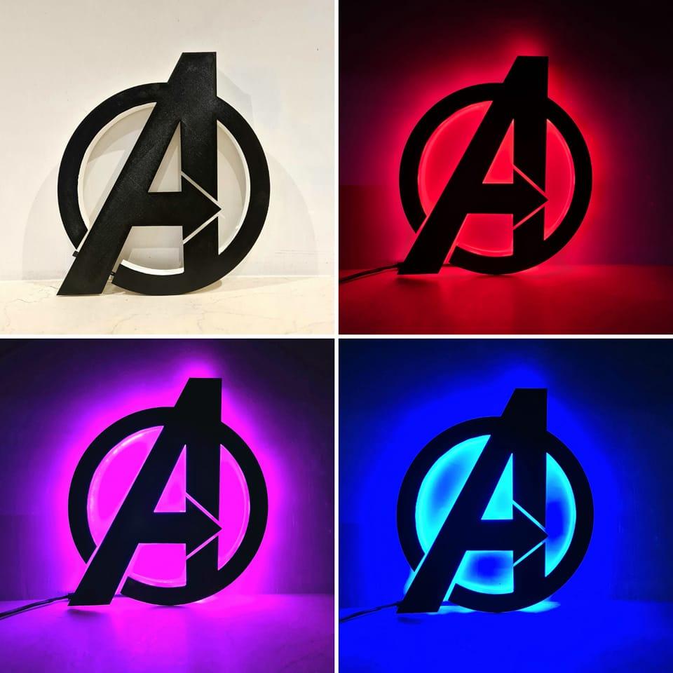 Avengers led box 3d model