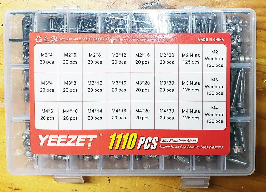 Compartment dividers for YEEZET Screw Organizers 3d model