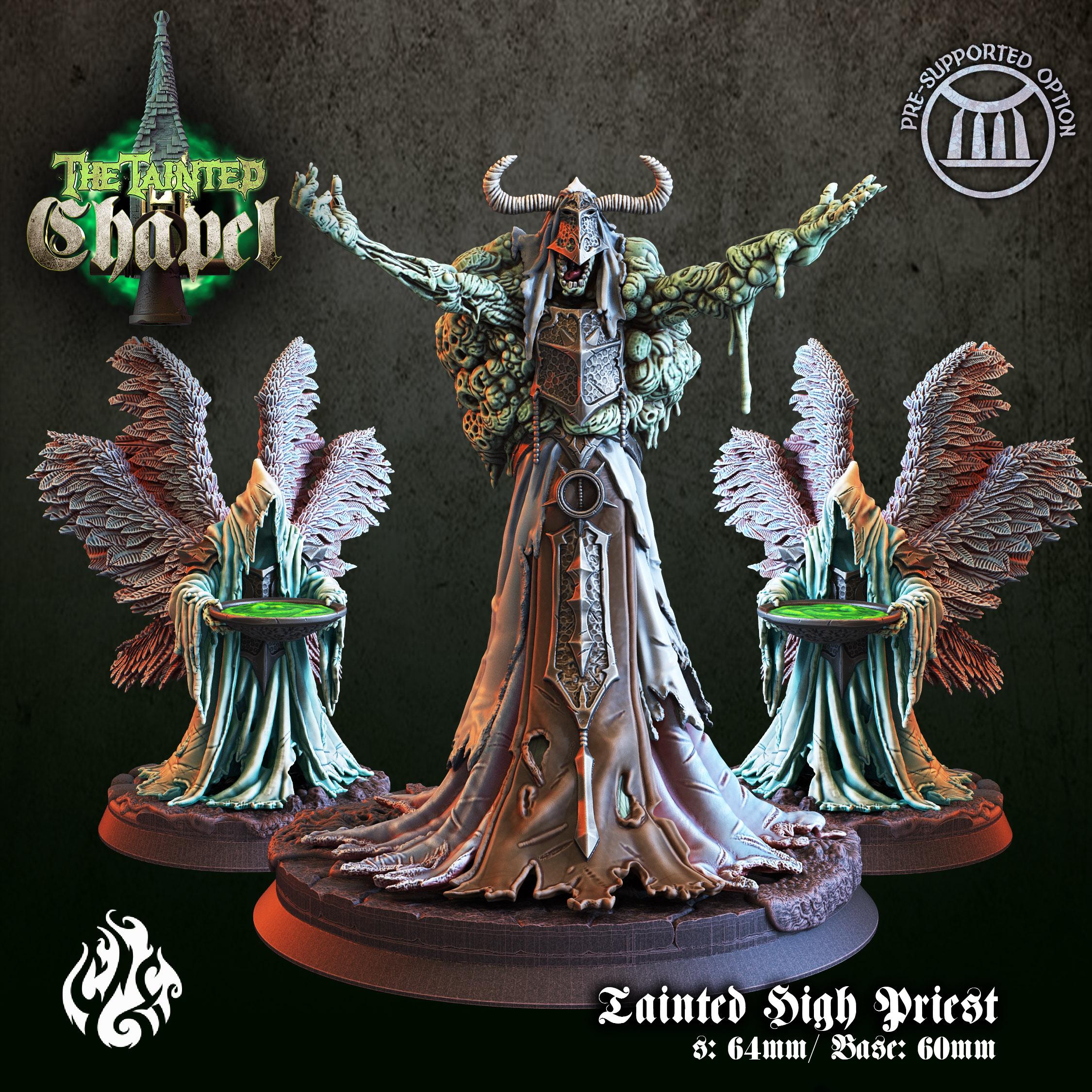 Tainted High Priest & Rot Seraphim 3d model