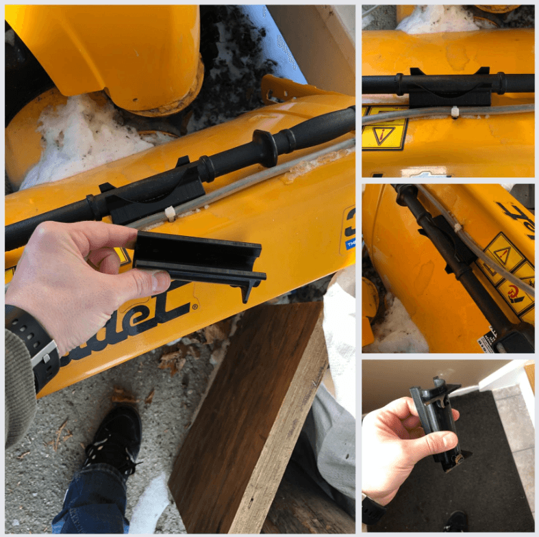 tool clip cub cadet snowblower 3d model