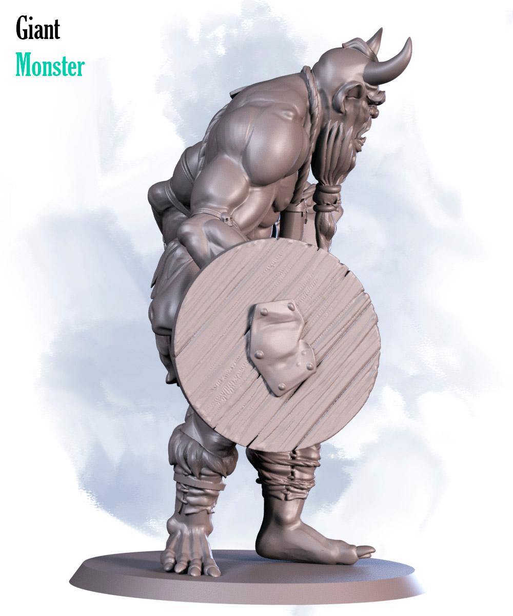 Vilage Giant  3d model