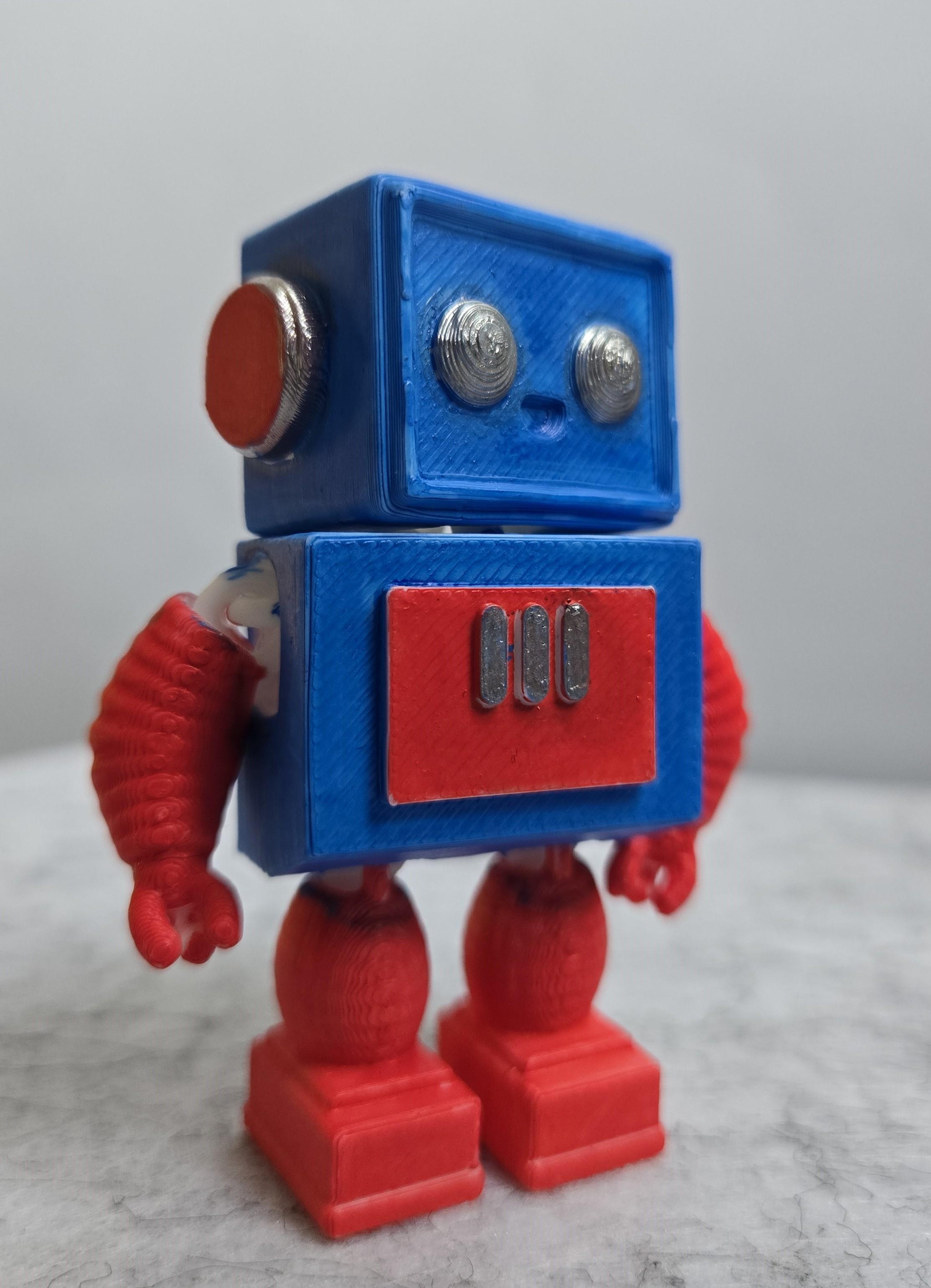 Rusty the Robot 3d model