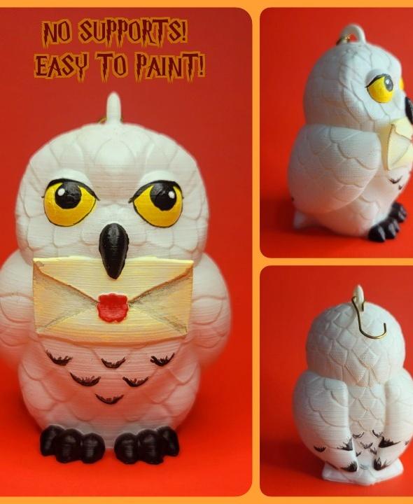 HEDWIG ORNAMENT 3d model