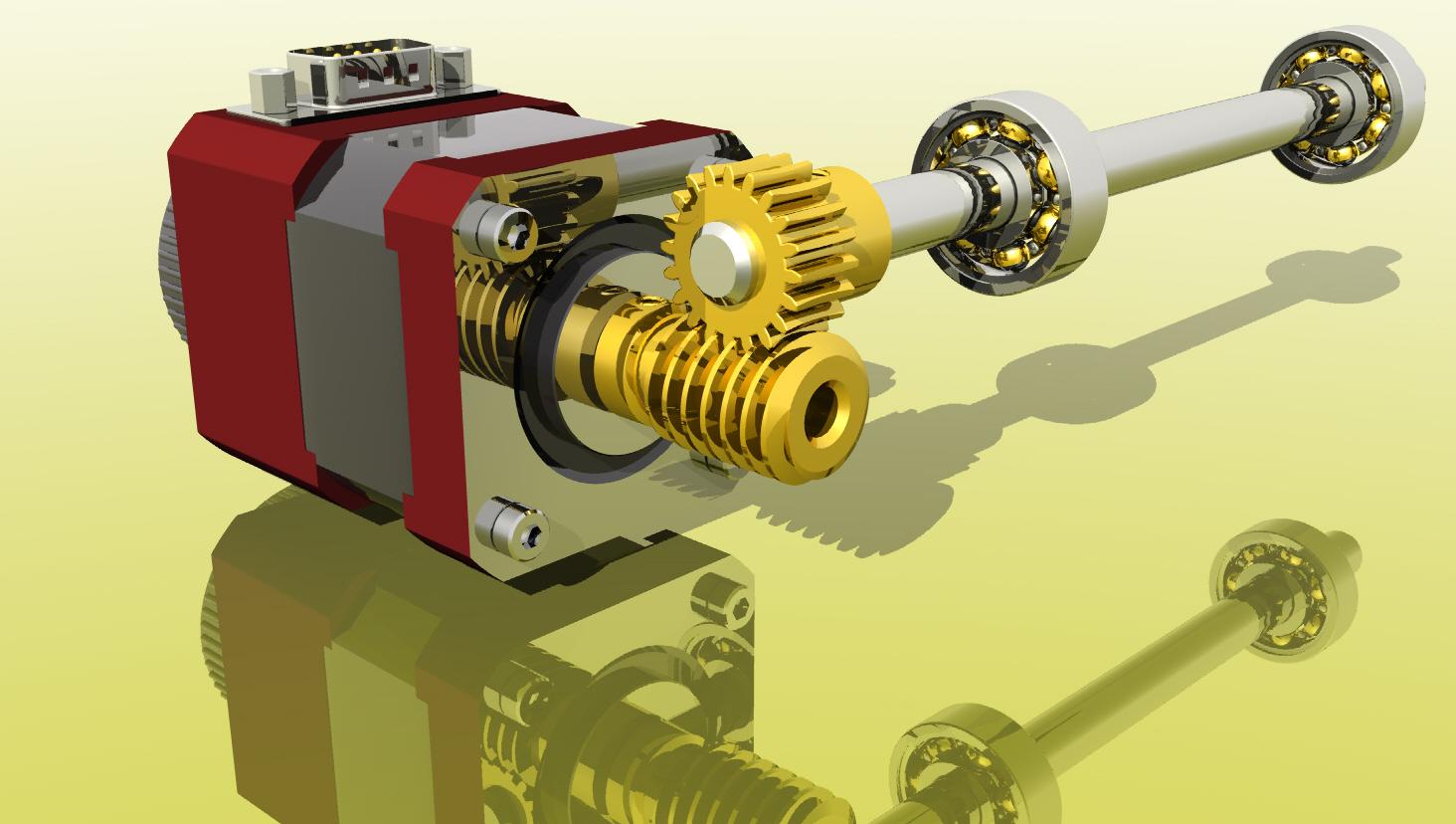 Worm Gear Coupling.stl 3d model