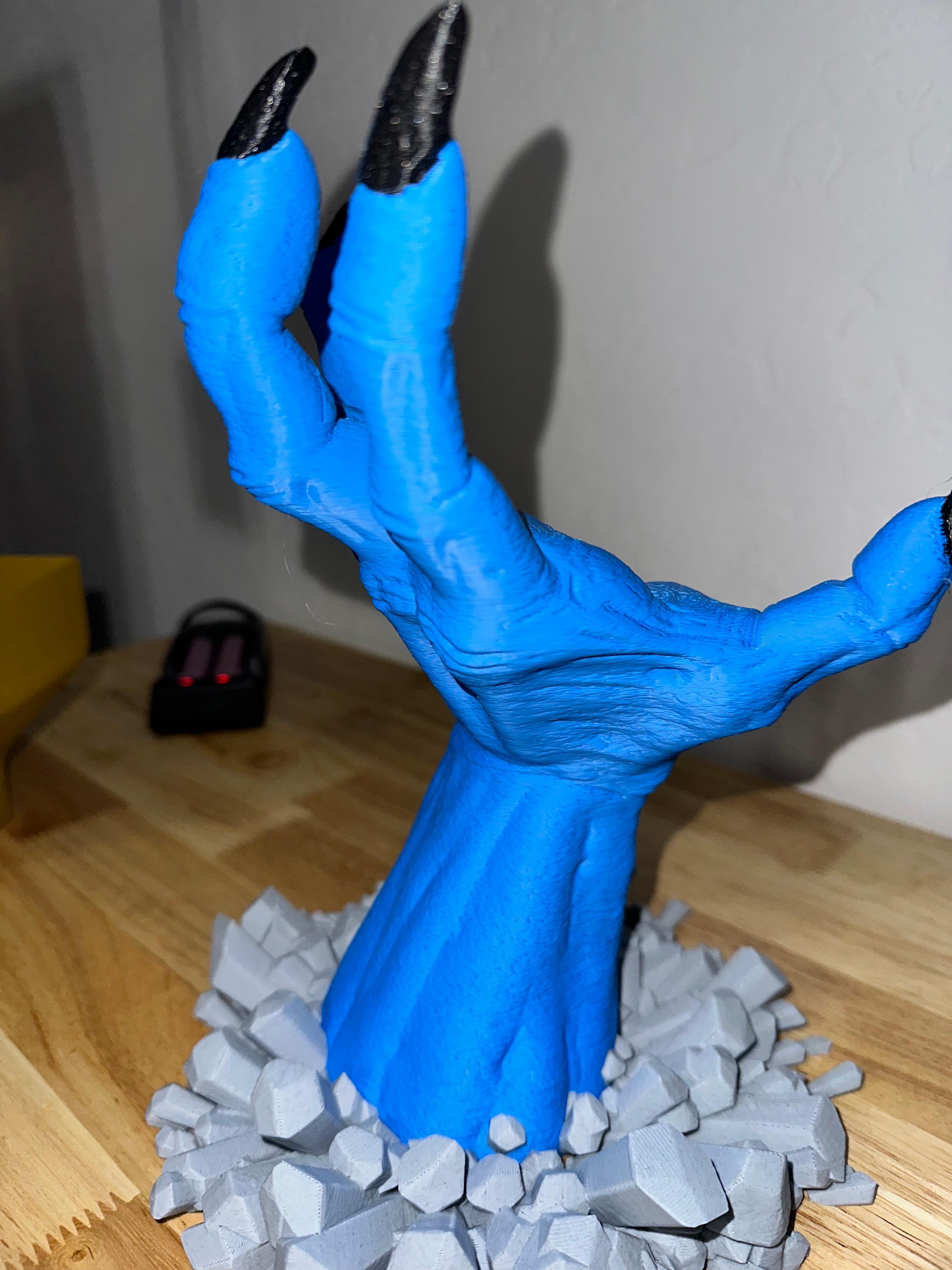 Skeletor Devil Hand - He Man  3d model