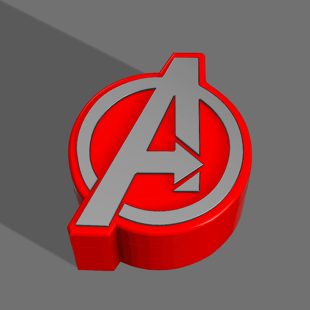 Avengers Box 3d model