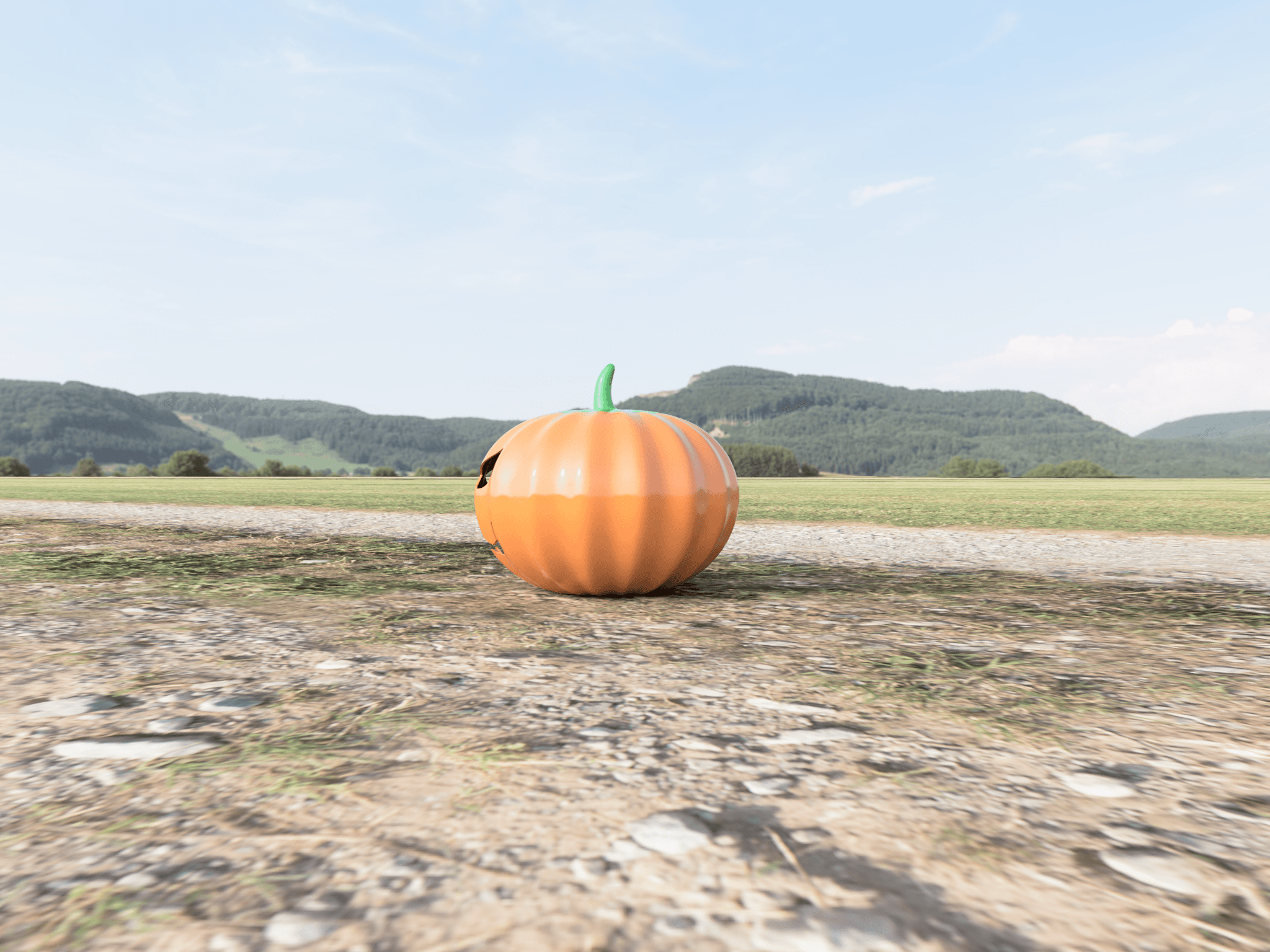 Pumpkin 3d model