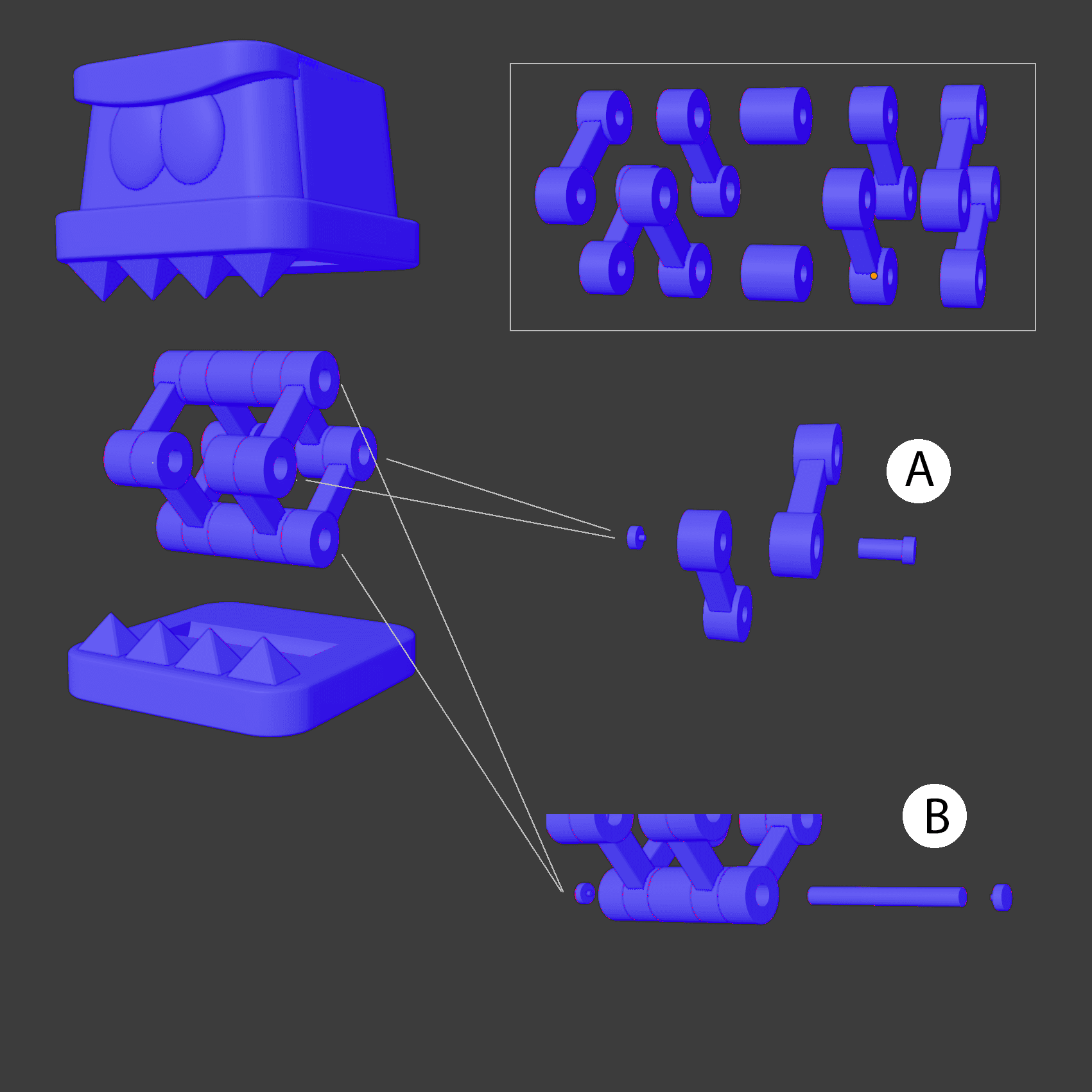 WON 2.5 figure - Hop-chops 3d model