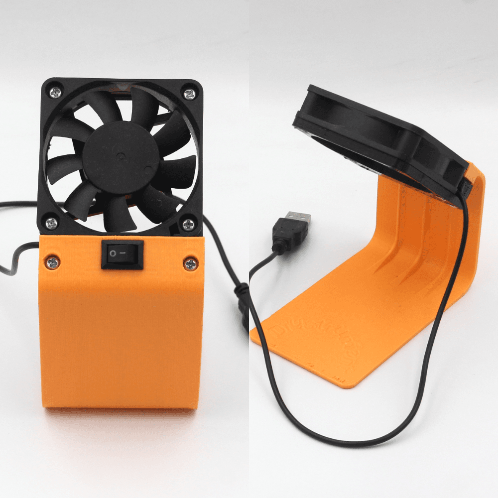 Battery Charger Cooling Fan - Main Body-1.STL 3d model