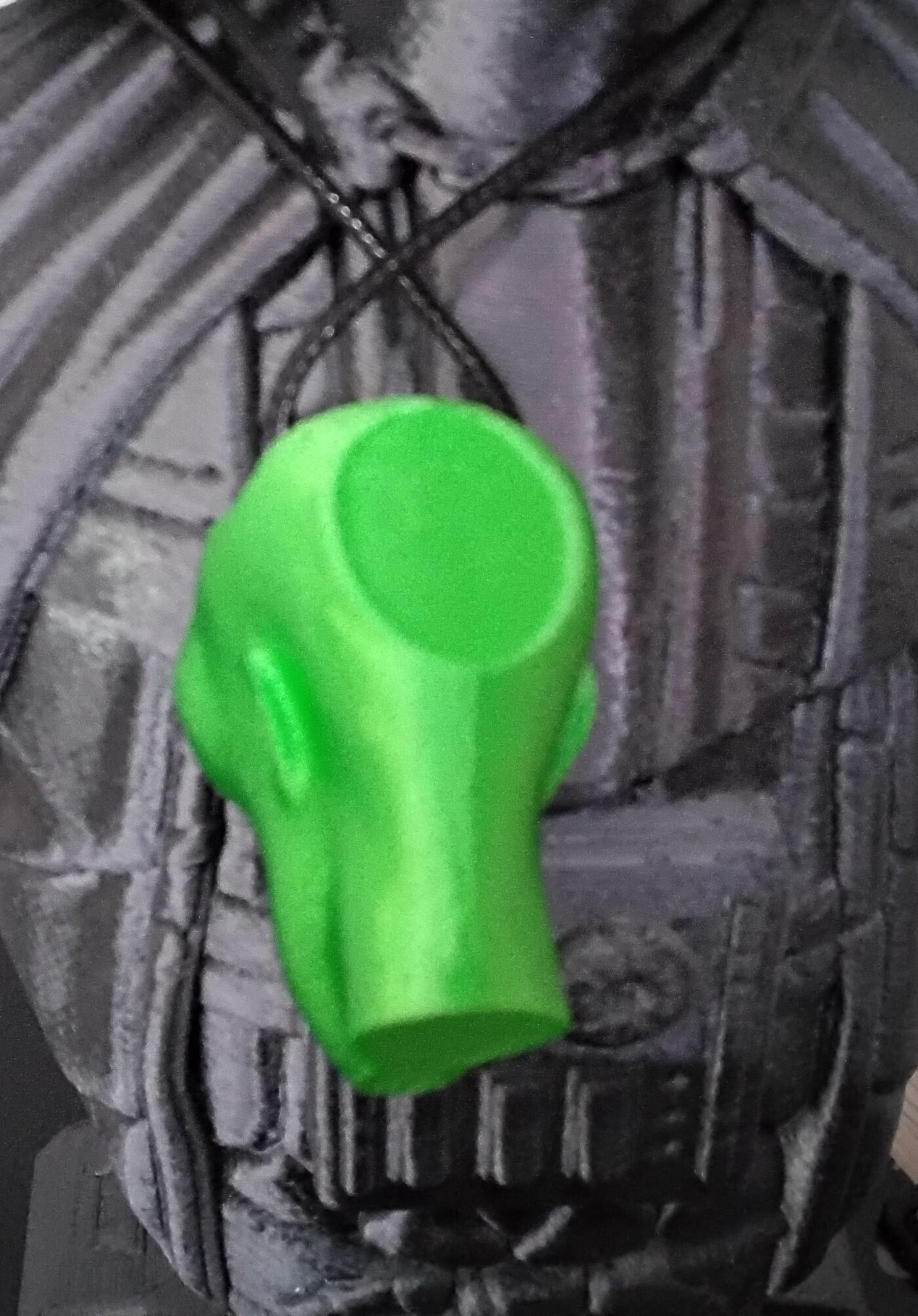 Alien Head Pendant 3d model