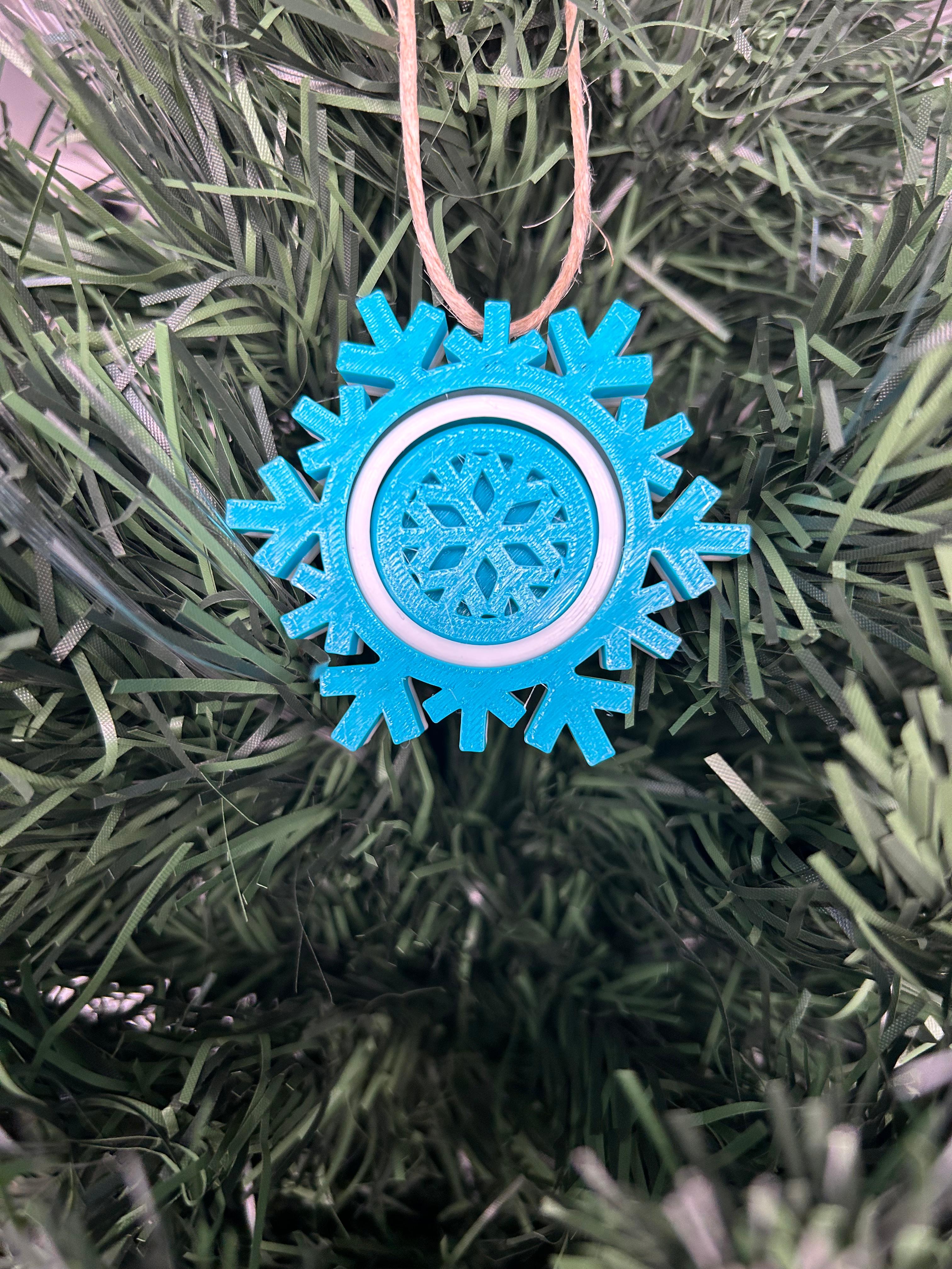 Gyro Snowflake V2 3d model