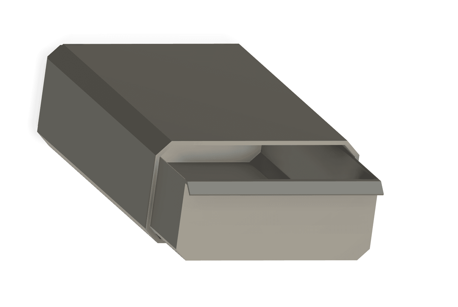 Multiboard Multigrid Drawer 2x1x3 3d model