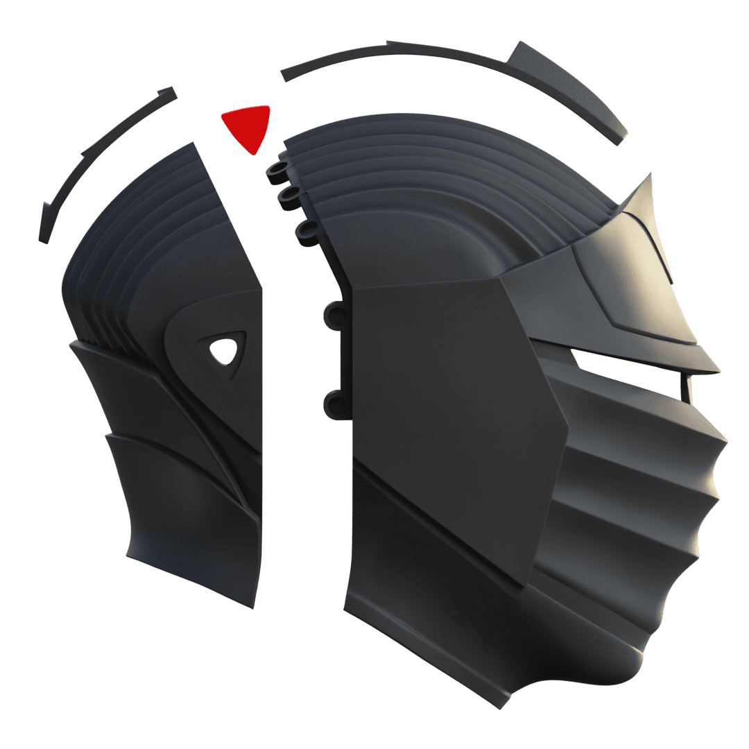 Ashoka Inquisitor Helmet 3d Model STL 3d model