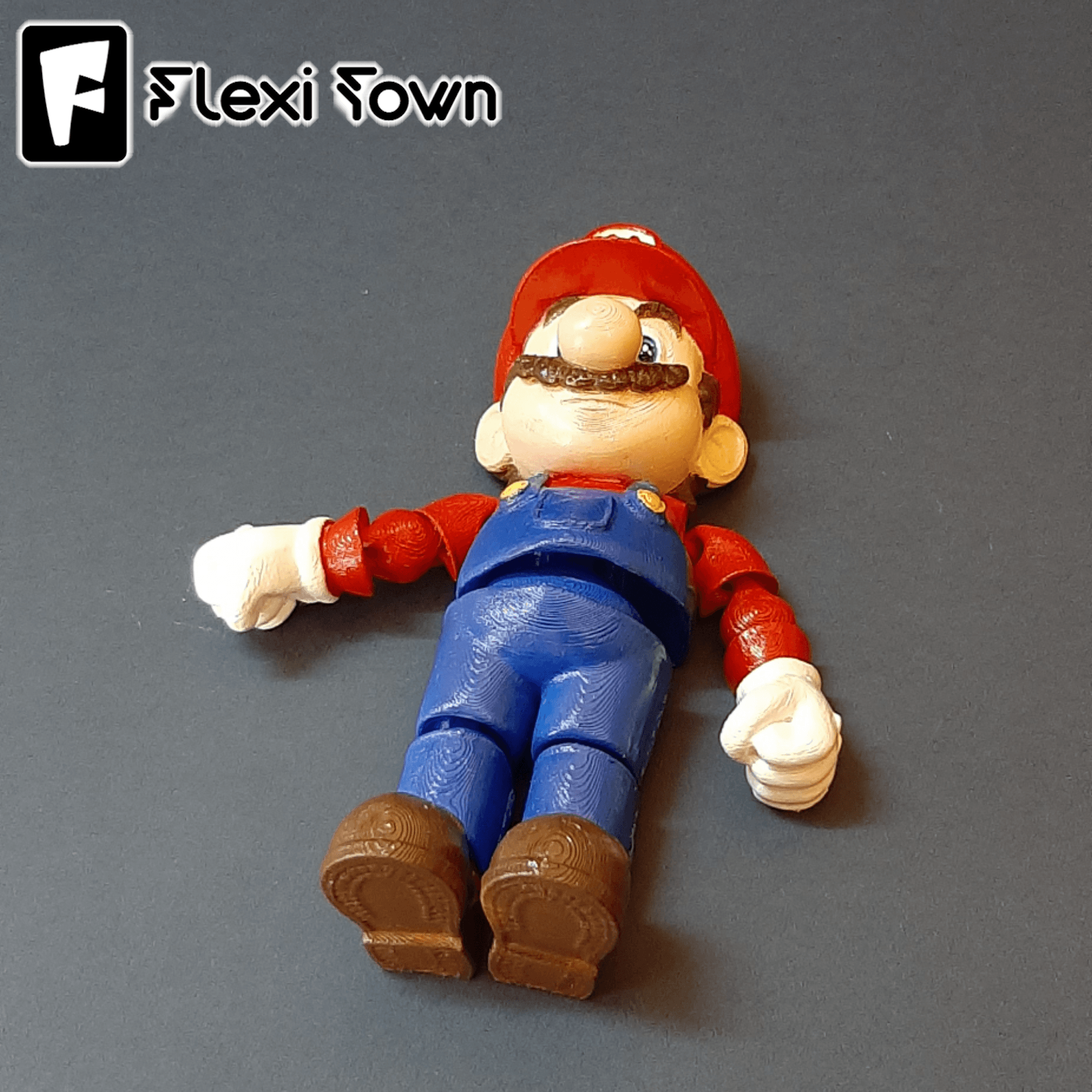 Flexi Print-in-Place Mario 3d model