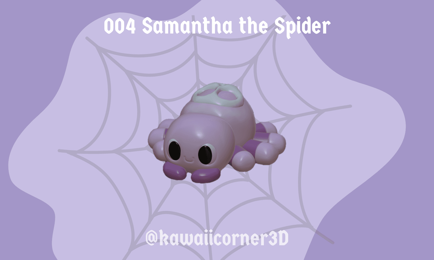 004 Samantha the Spider (FREE) 3d model