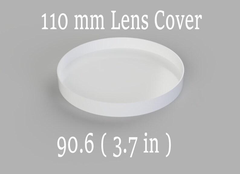 Front And Back Lens Cover (220mm Lens,110m Lens) 3d model