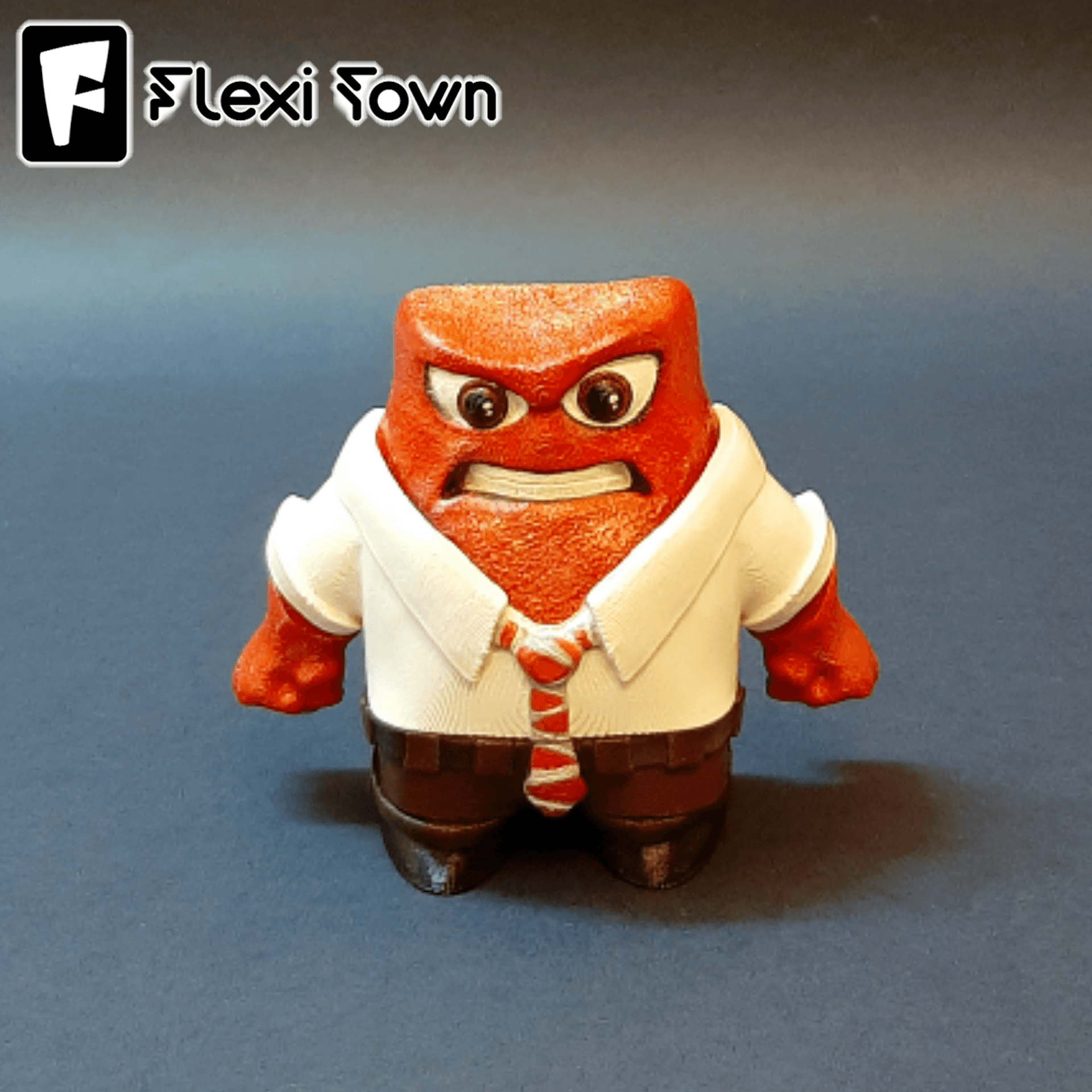 Flexi Print-in-Place Anger 3d model