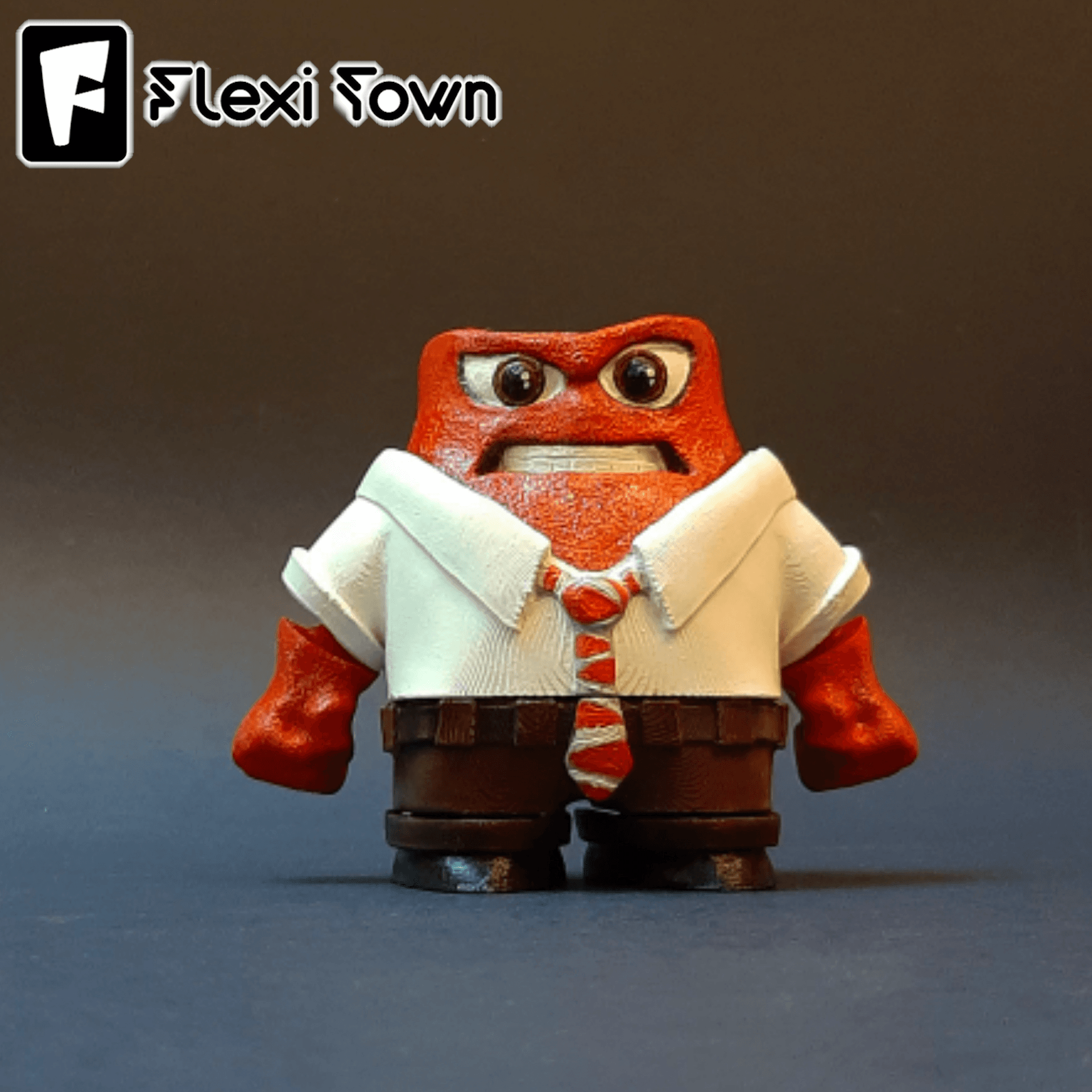 Flexi Print-in-Place Anger 3d model