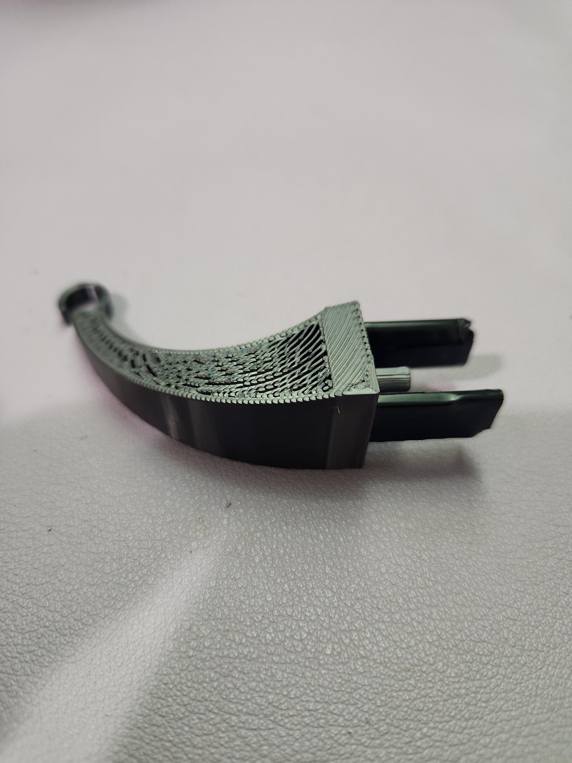 Stubby filament guide for Ender 3 v2 3d model