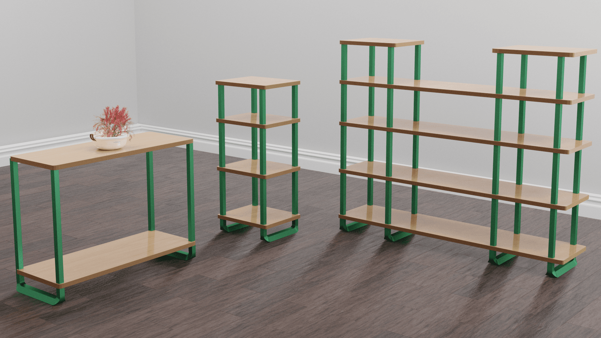 Shelving unit  3d model