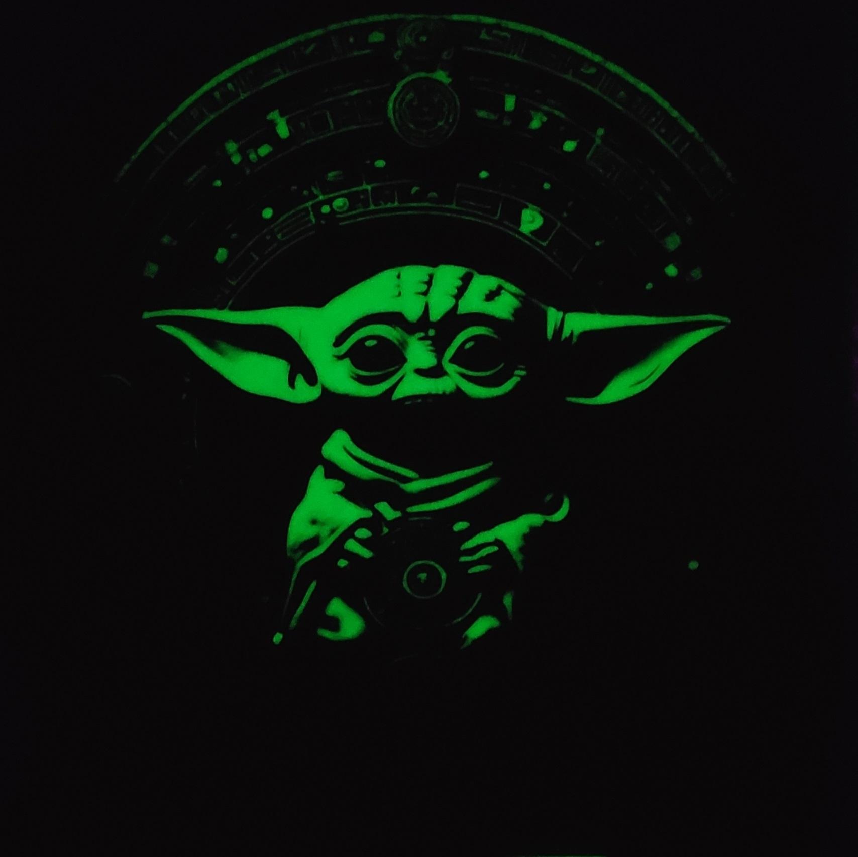 Yoda Painting 3d model