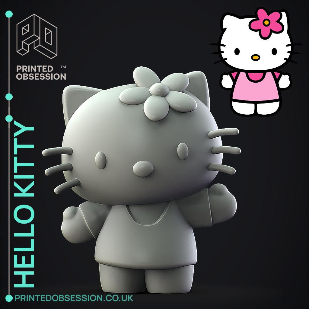 Hello Kitty - Fan Art 3d model