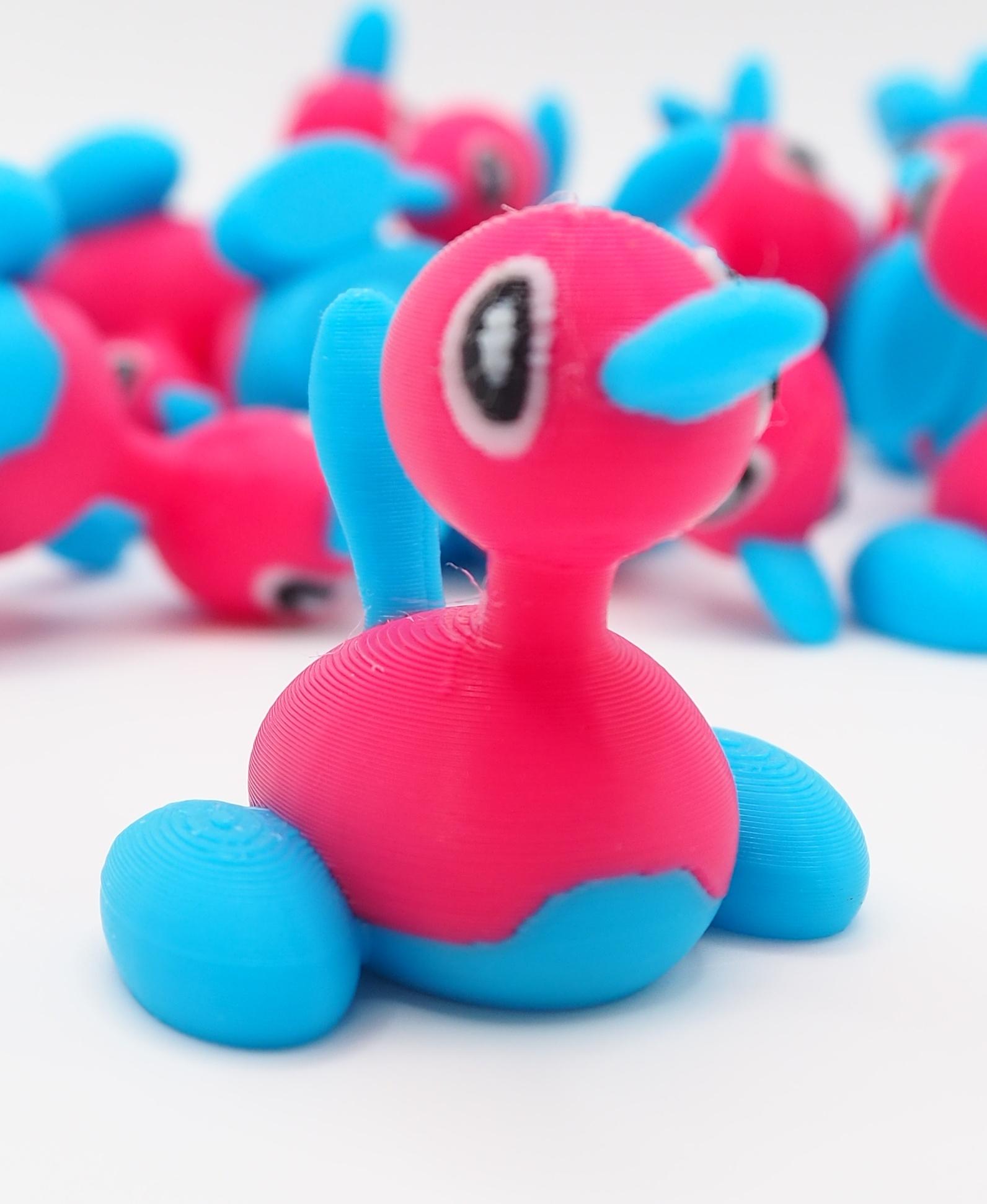 Porygon2 Pokemon (No support) 3d model