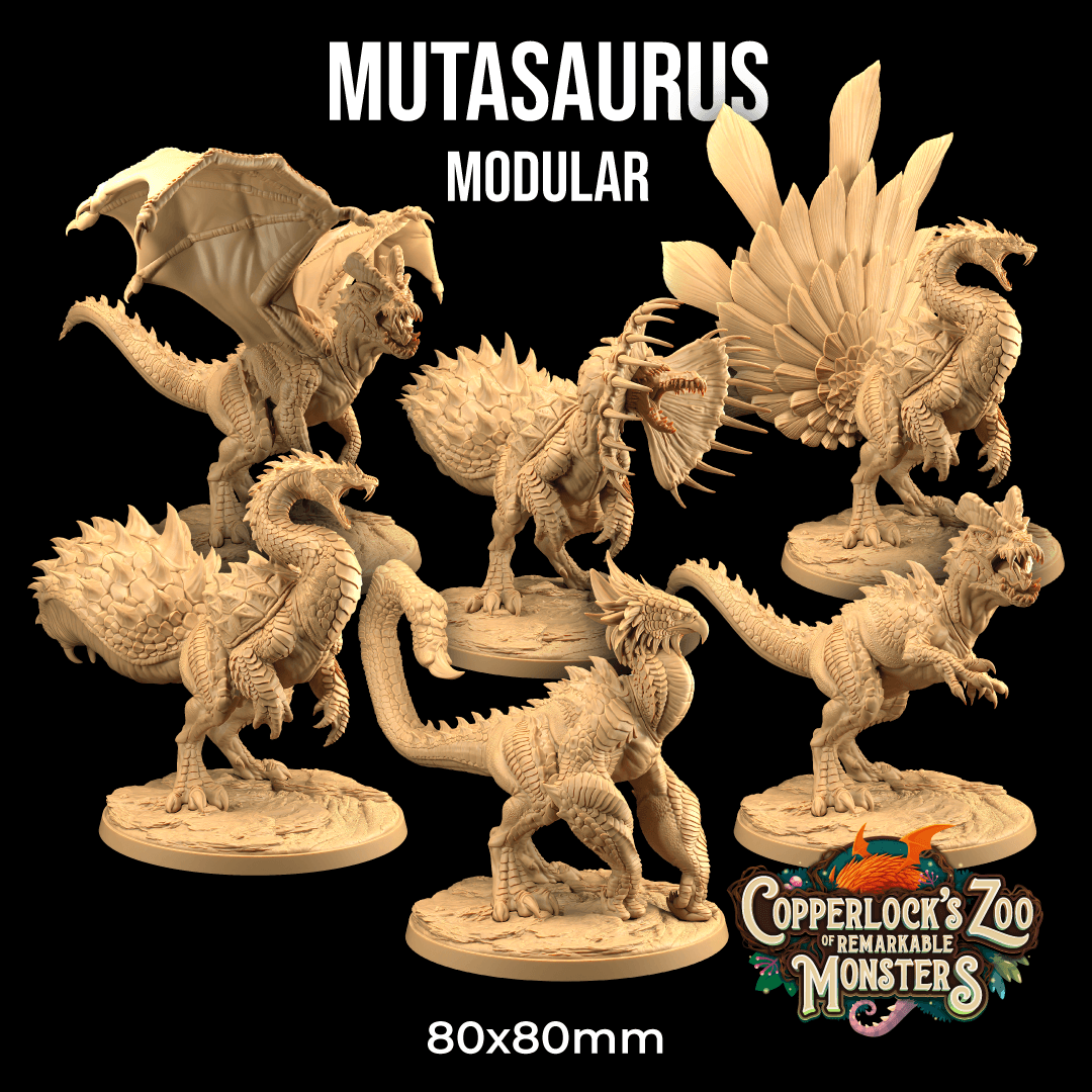 Mutasaur 3d model