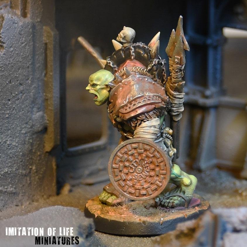 Ûber Mutant, Post Apocalyptic Miniature 3d model