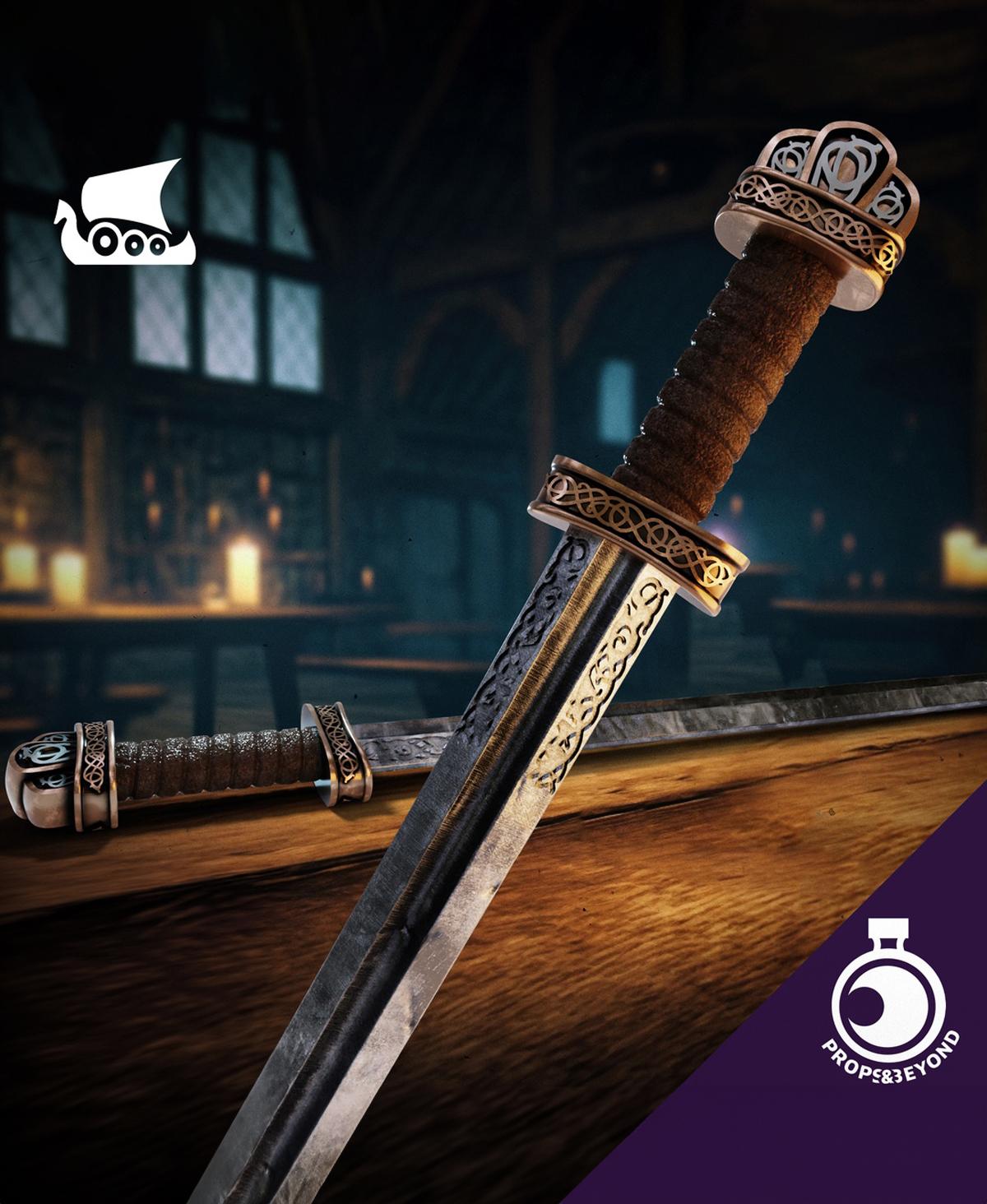 Viking Sword 3d model