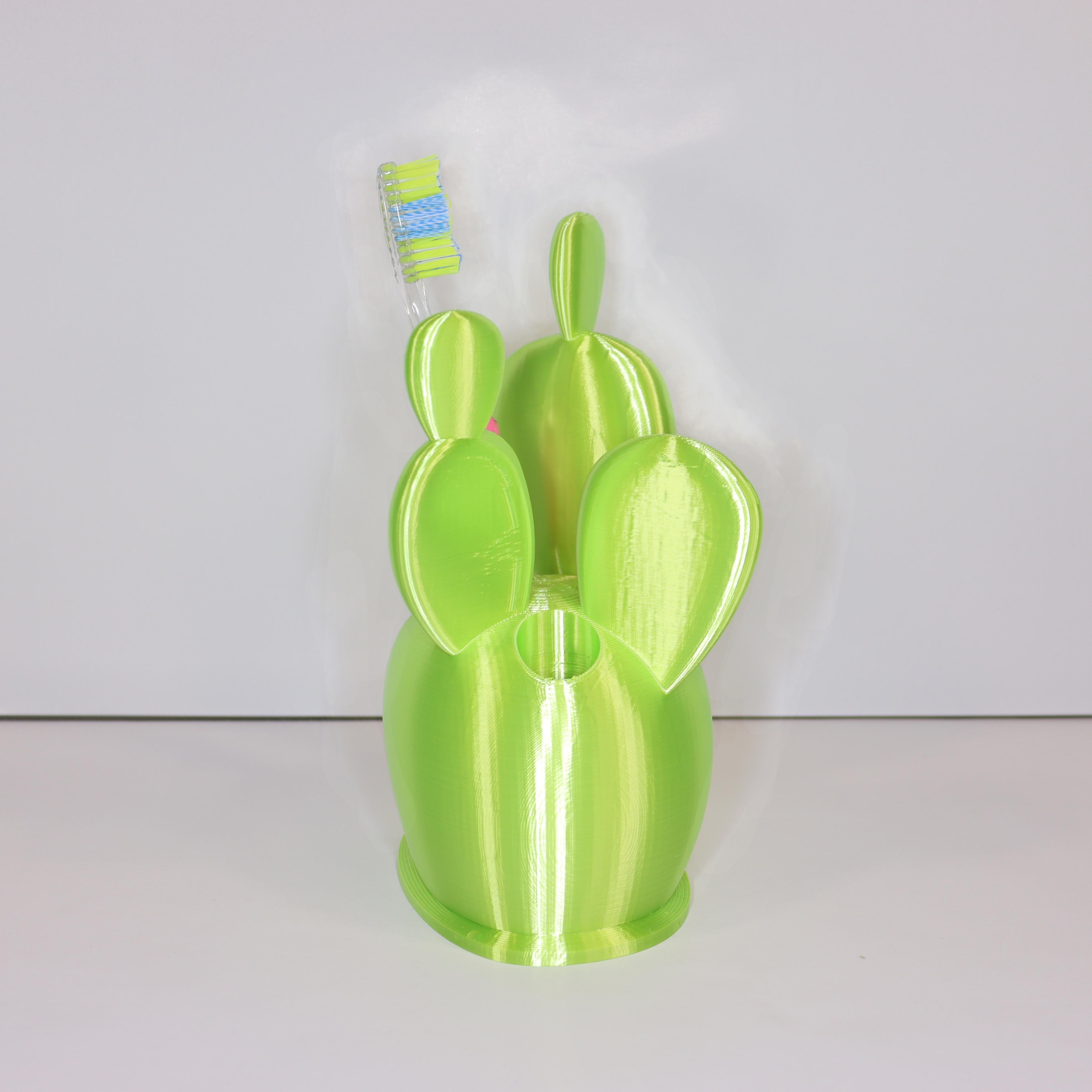 Cacti tooth brush holder 3d model