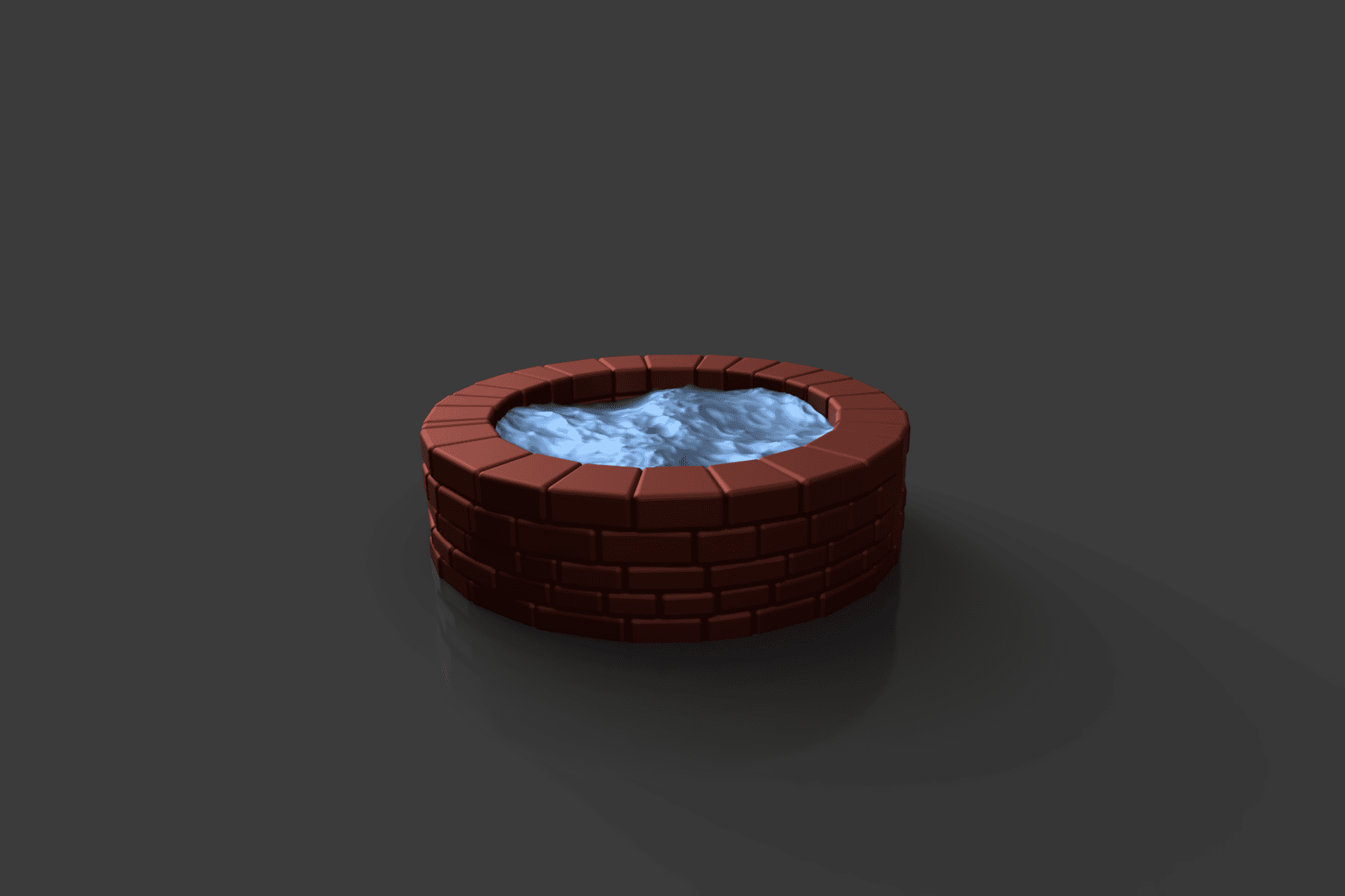 old pool  3d model