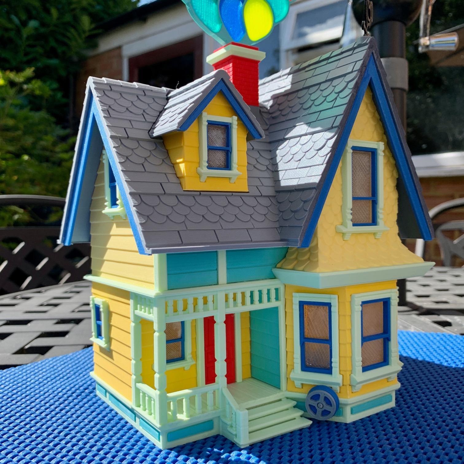 The Flying House 3d model