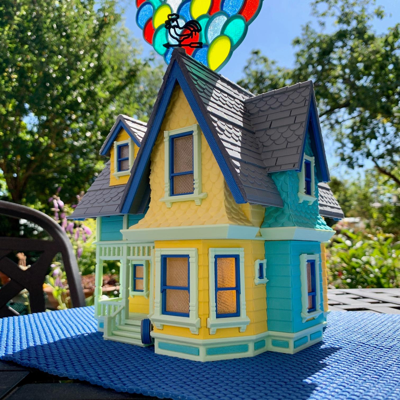 The Flying House 3d model